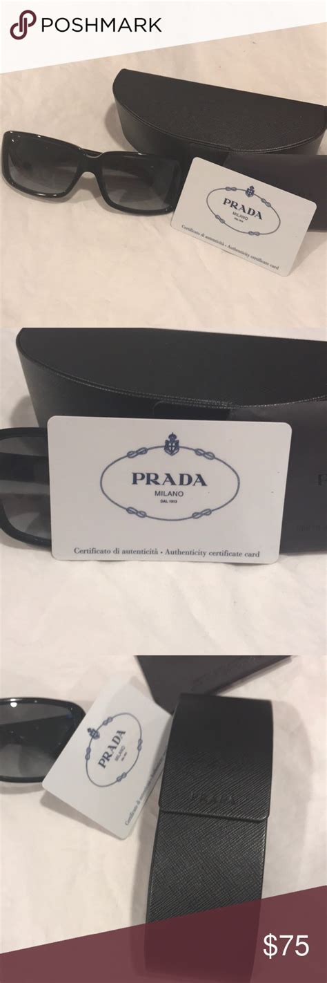 prada sunglasses certificate of authenticity|genuine Prada sunglasses.